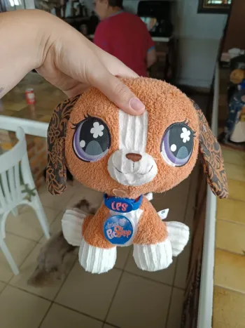 Peluche chien littlest petshop hasbro