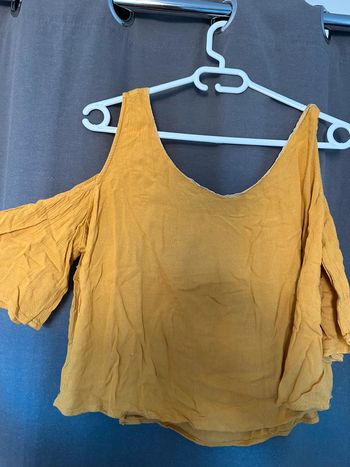 Blouse moutarde