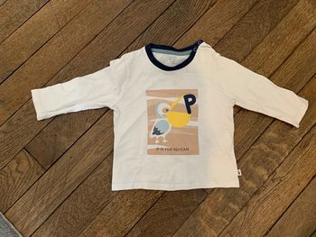 T-shirt manches longues bébé 12 mois