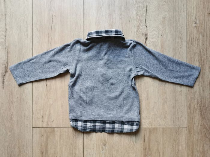 T-shirt col carreaux Orchestra 18 mois - photo numéro 5