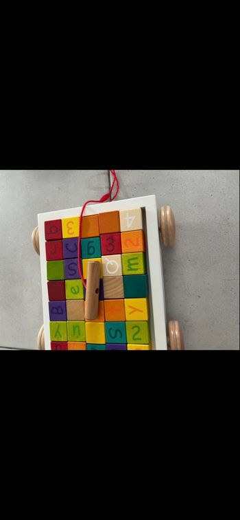 Chariot 35 cubes alphabet