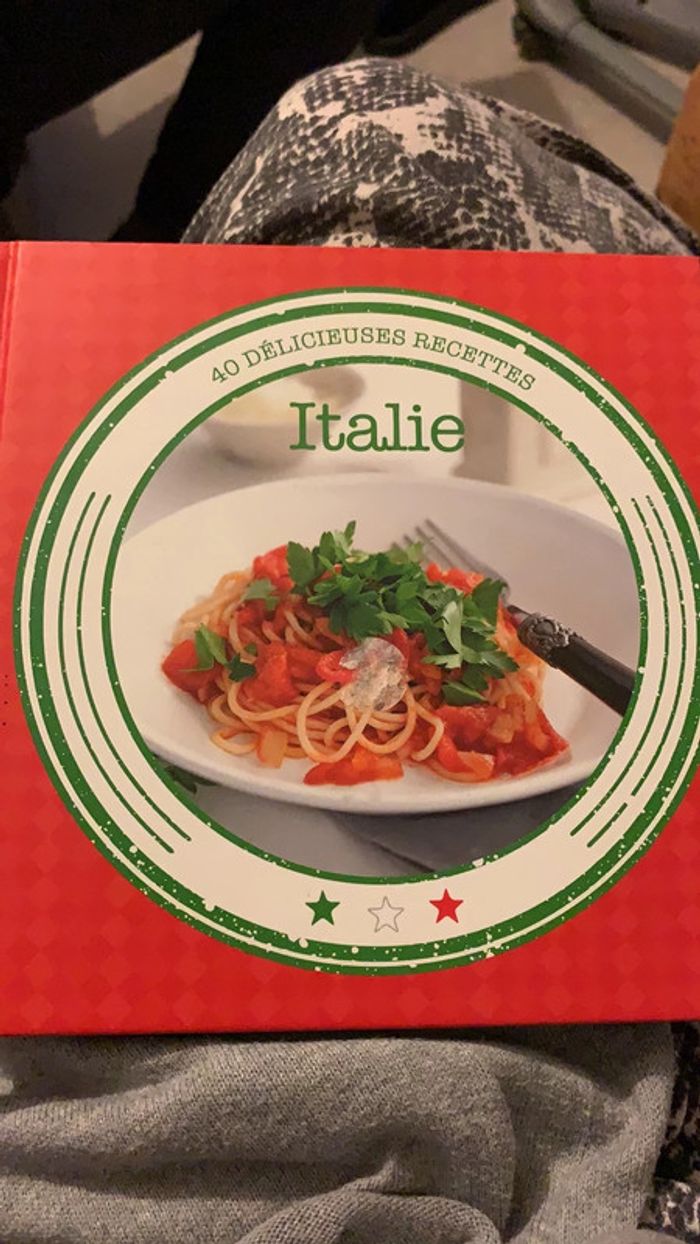 Livre recettes italie