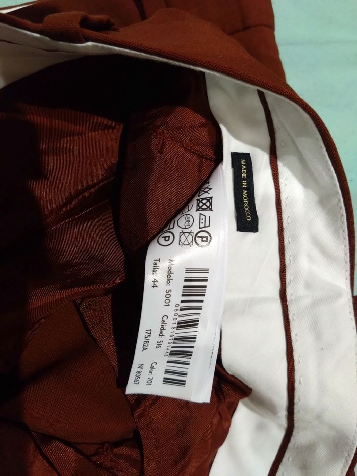 Pantalon rouge brique 44 - photo numéro 6