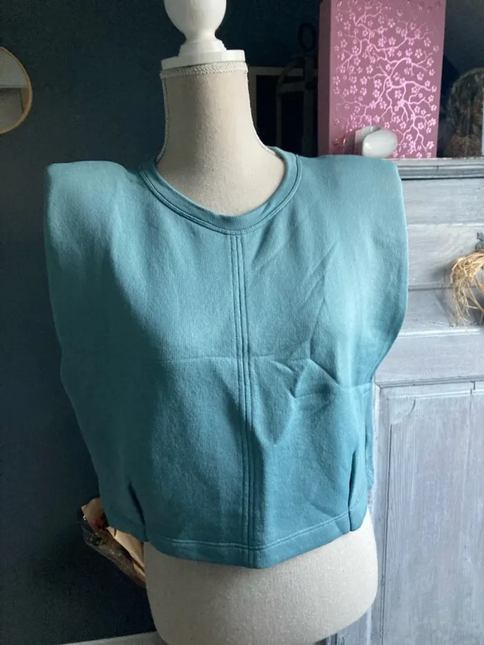 Pull femme court