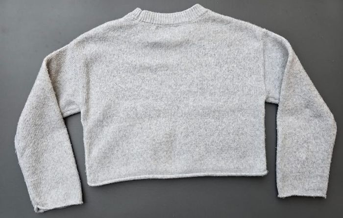 Pull court maille fine 8 ans fille zara - photo numéro 5