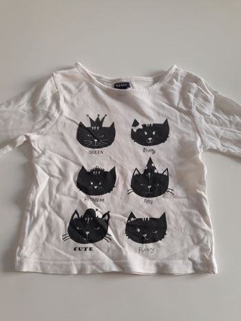 T shirt fille 18 mois