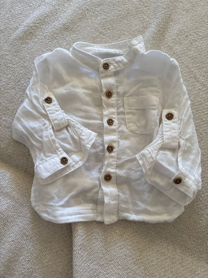 Chemise blanche Kiabi