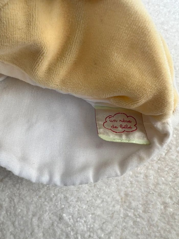 Doudou marionnette jaune un rêve de bébé - photo numéro 2