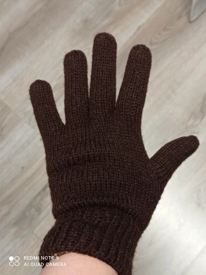 Gants marron - S - photo numéro 3
