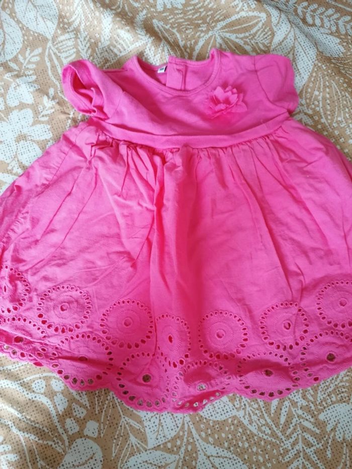 Robe rose 18 mois