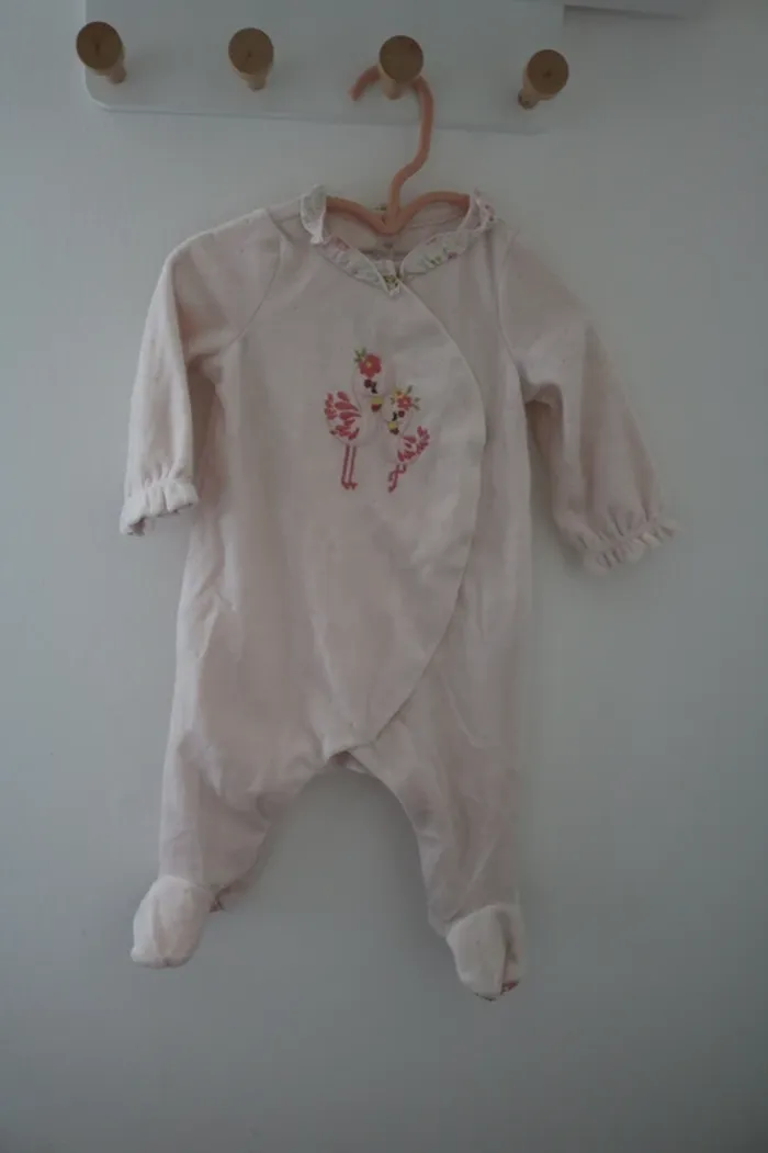Lot pyjamas hiver fille 3 mois - photo numéro 2