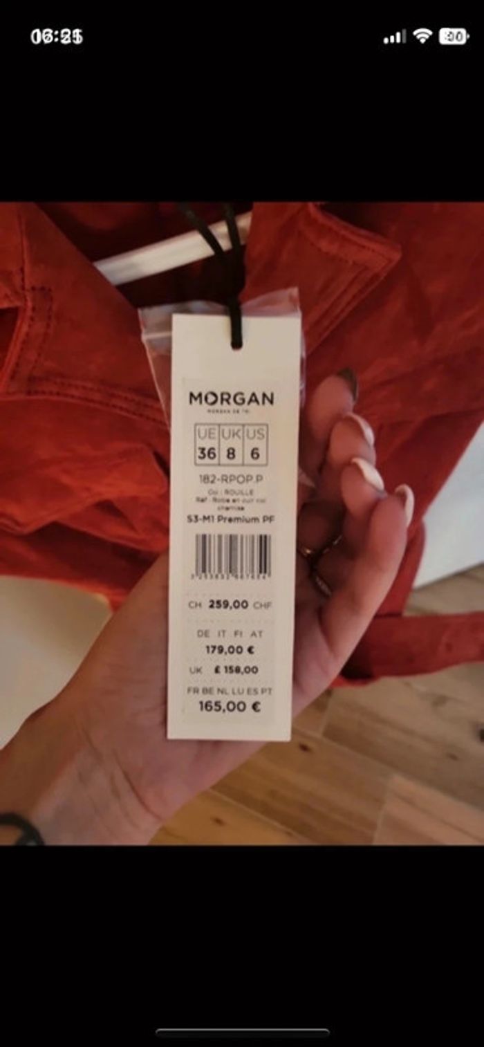 Robe croûte de cuir Morgan - photo numéro 2