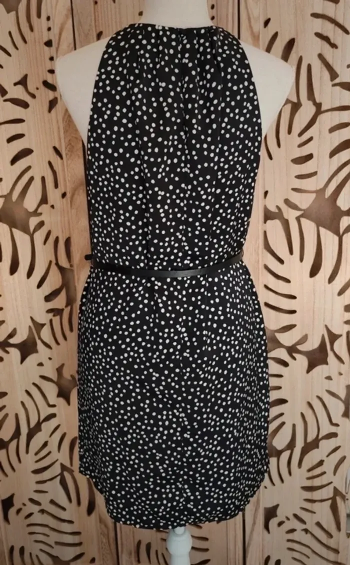 Robe imprimée pois, ceinture Cache cache - photo numéro 5