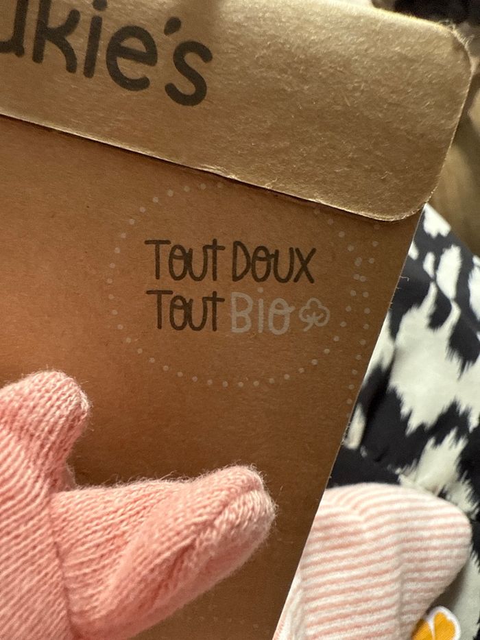 Doudou Lola Rose Vache Noukies bio - photo numéro 5