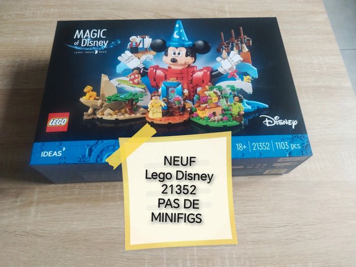 Lego Disney 21352 neuf pas de minifigs