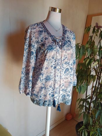 Chemise broderie fine