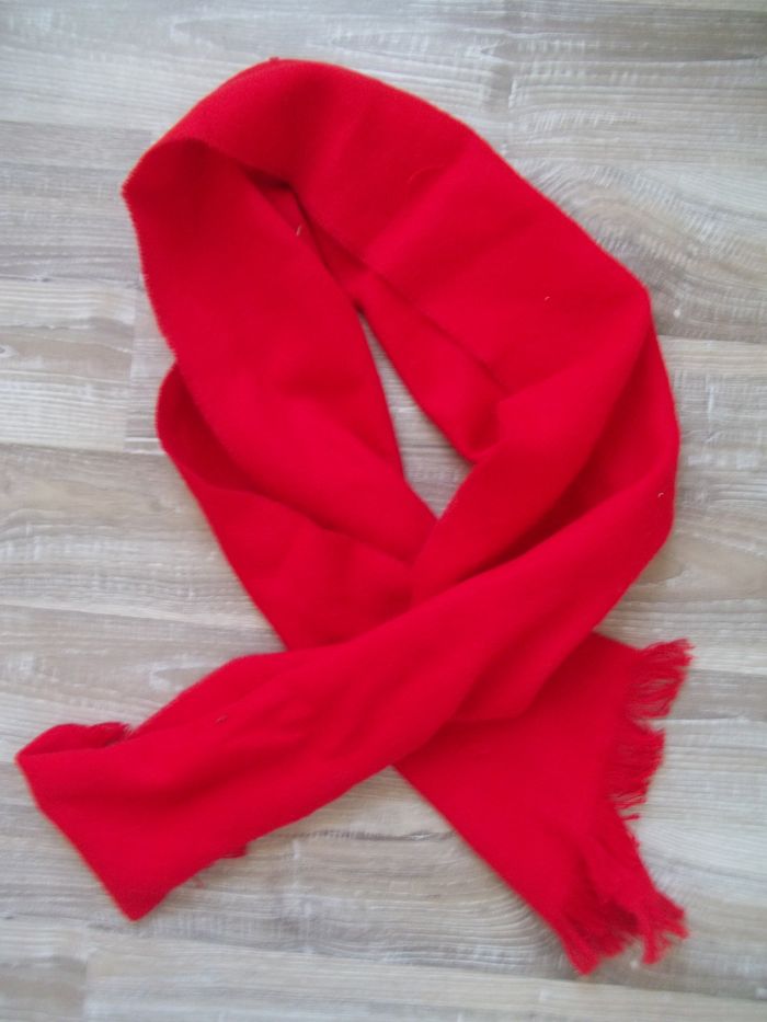 Echarpe rouge