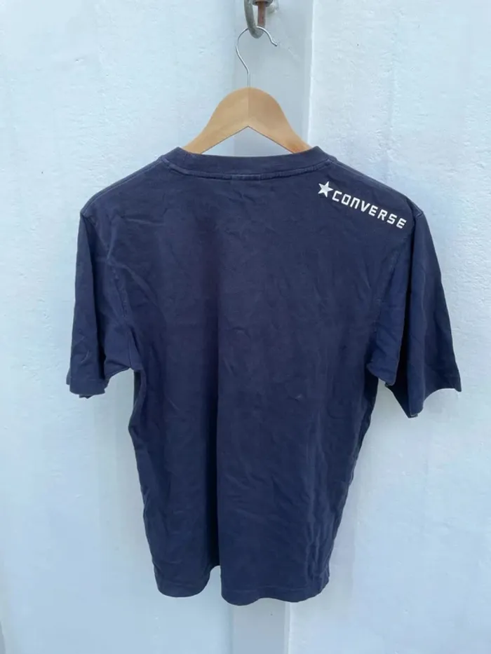 T-shirt basketball blue Converse Mens M - photo numéro 6