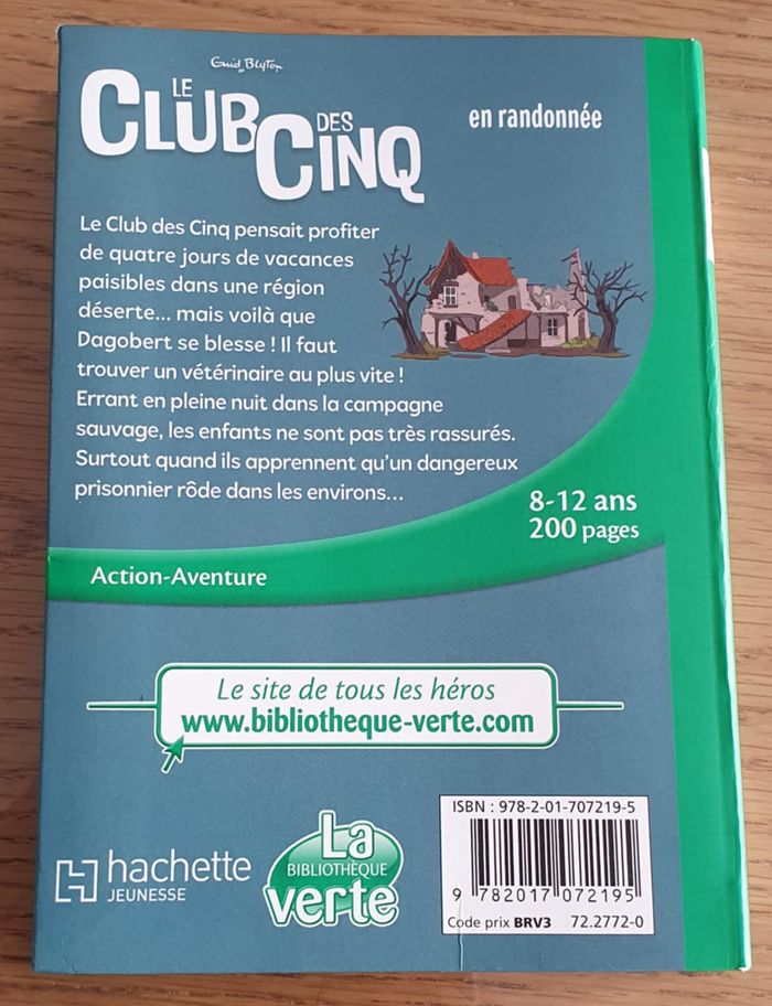 Livre le club des 5 - n°7 - photo numéro 2