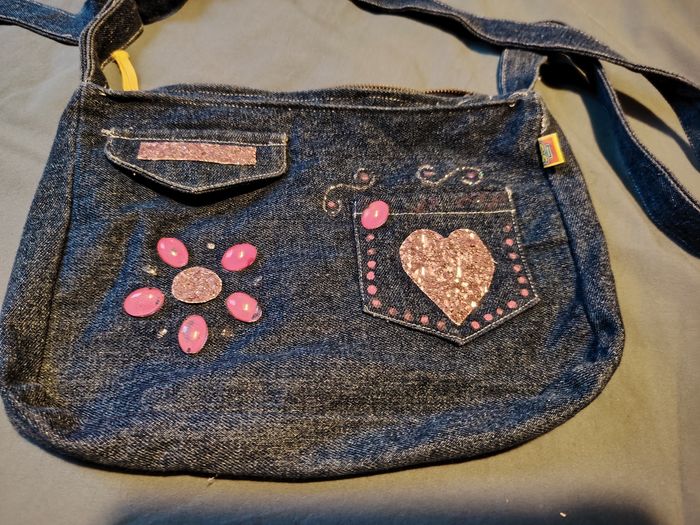 Sac à main enfant en jean - photo numéro 2