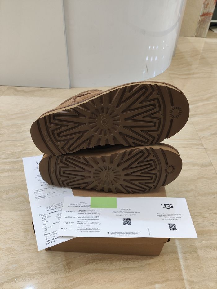 Bottes UGG Classic Ultra Mini couleur châtaigne 39 - photo numéro 5