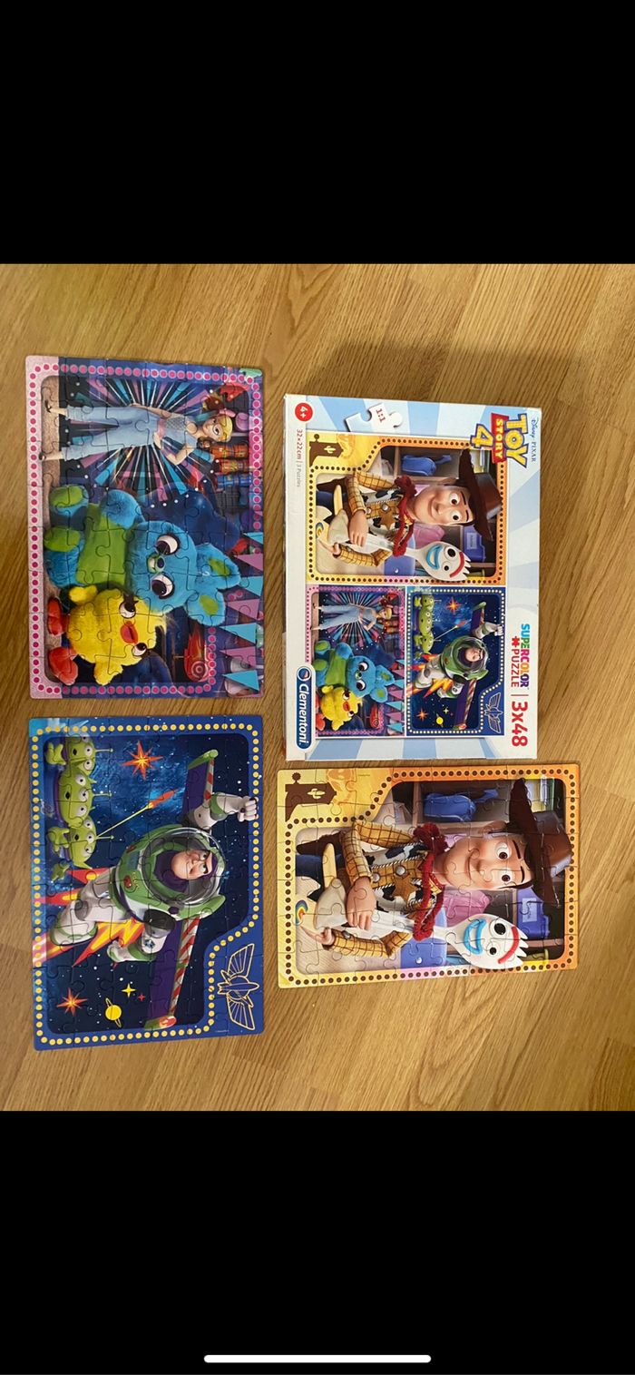 Puzzle enfant toys story - photo numéro 2