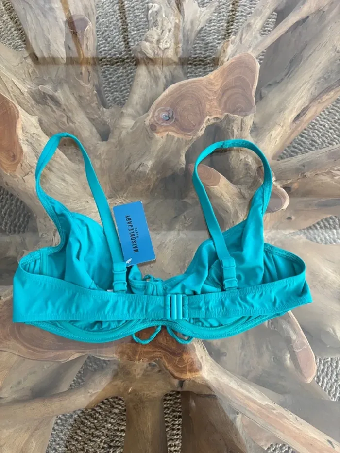 Haut de maillot de bain Maison Lejaby vert 100C - photo numéro 2
