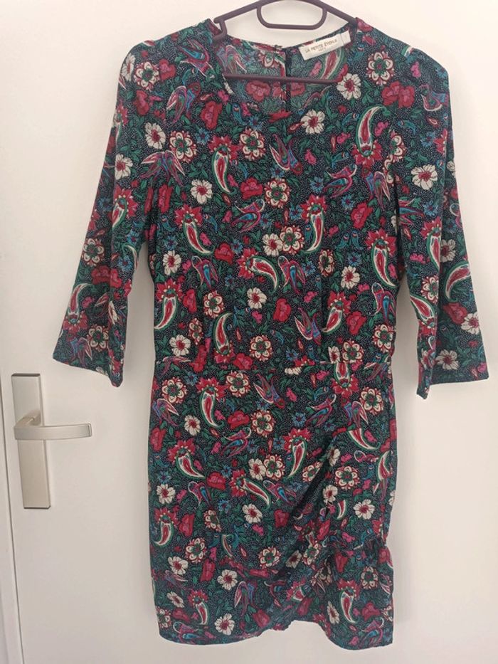 Robe à fleurs manches 3/4 La Petite Étoile Taille 36 (1) En très bon état - photo numéro 2