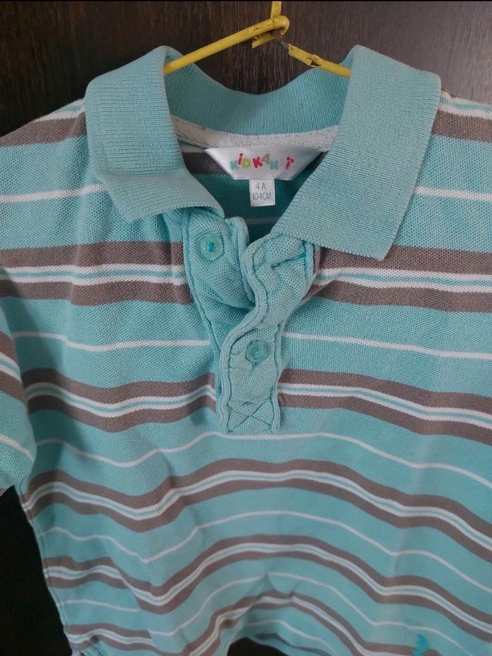 Polo bleu clair - photo numéro 2