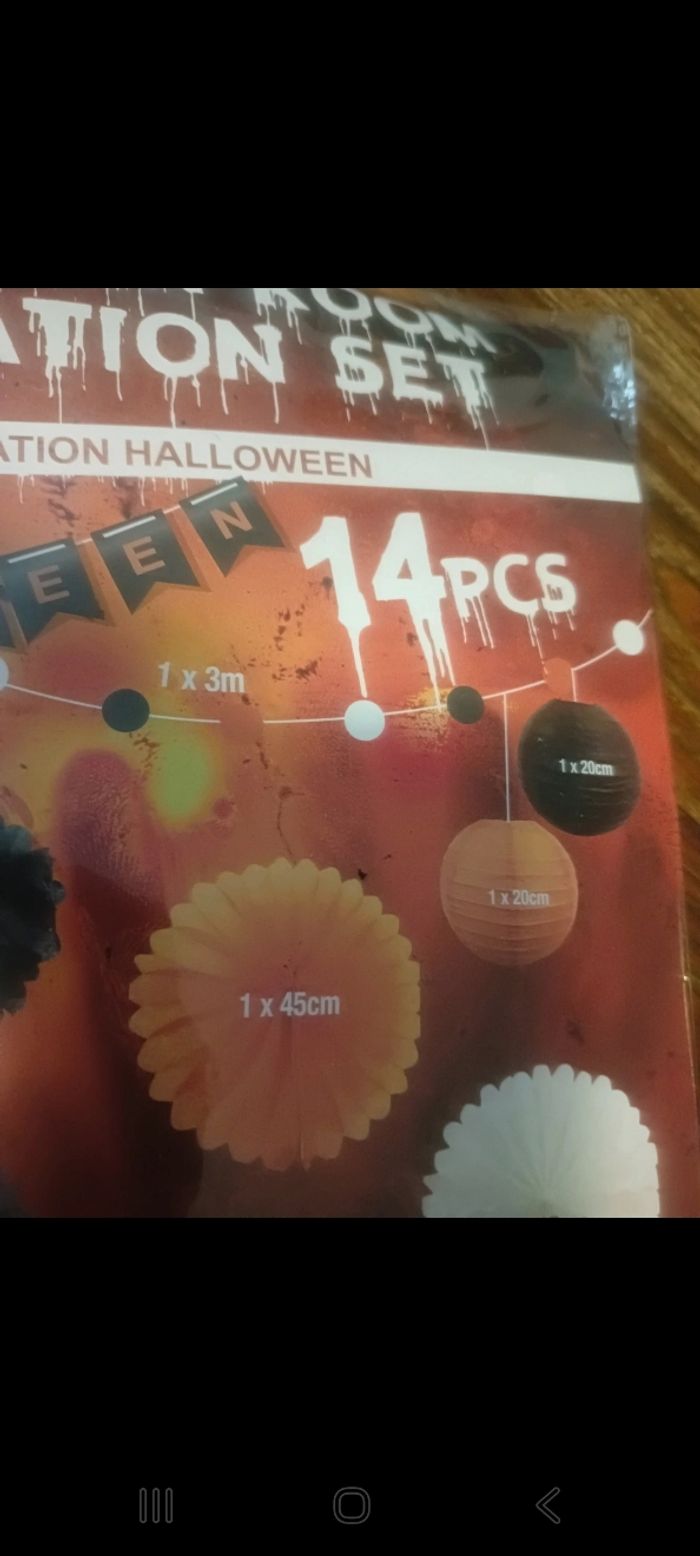 decoration complète HALLOWEEN 🎃 🎃 NEUF - photo numéro 6