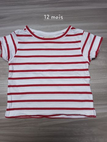 T-shirt T12mois