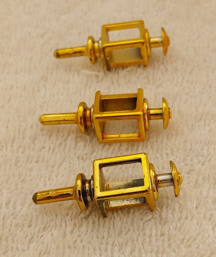 lot Playmobil lanterne chromée chrome lampe médiéval pirate - photo numéro 2