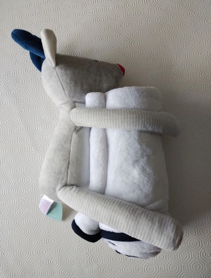 Peluche couverture Okaïdi neuve - photo numéro 2