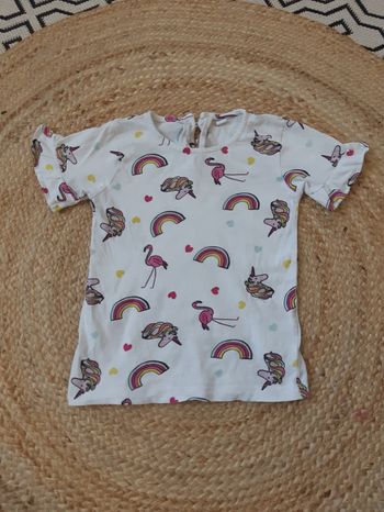 Tee shirt à motif 110/116 cm