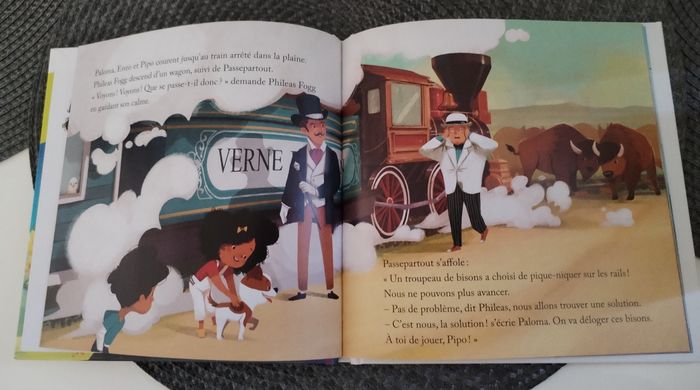 Livre "Une aventure avec Phileas Fogg" neuf - photo numéro 3
