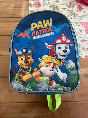 Sac à dos pat patrouille
