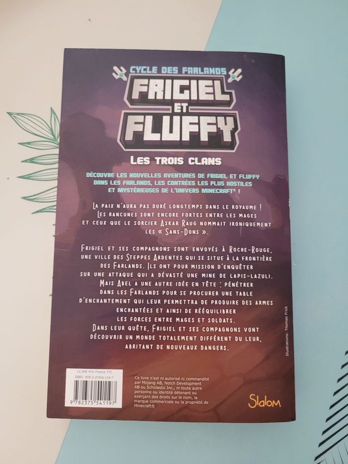livre frigiel et fluffy les 3 clans  (6e) - photo numéro 4