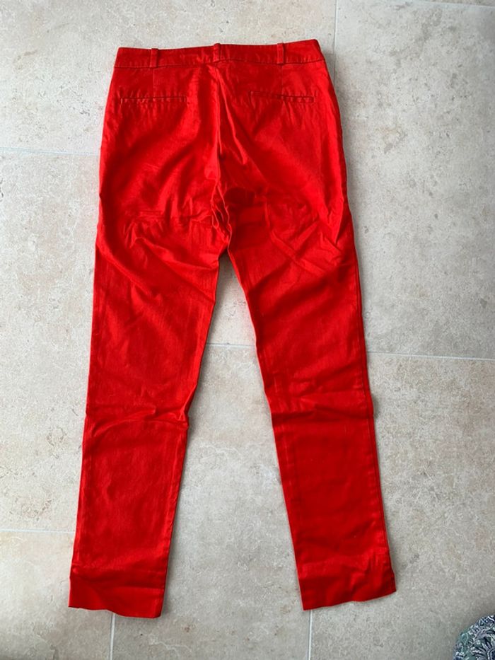 Pantalon chino rouge - photo numéro 5