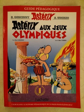 "Astérix et Obélix aux jeux olympiques" - cahier / guide pédagogique