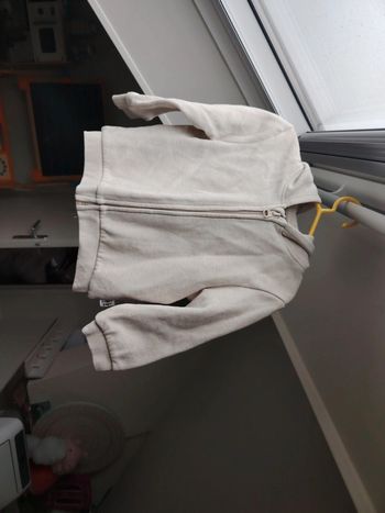 Gilet zippé 18mois