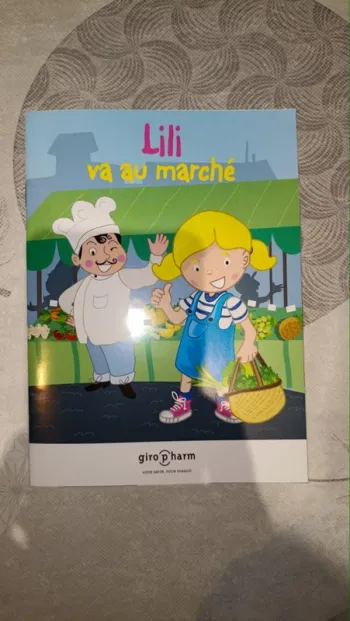 livre Lili va au marché  Giropharm