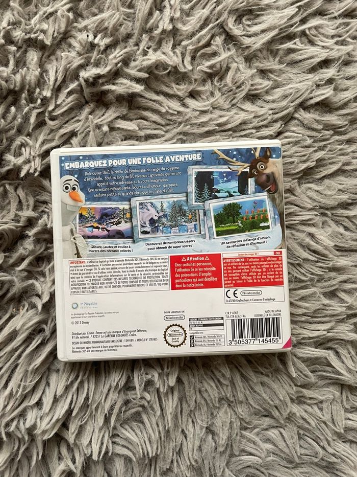 Jeu Nintendo 3DS - la reine des neiges - photo numéro 6