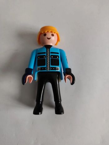 Pilote moto playmobil
