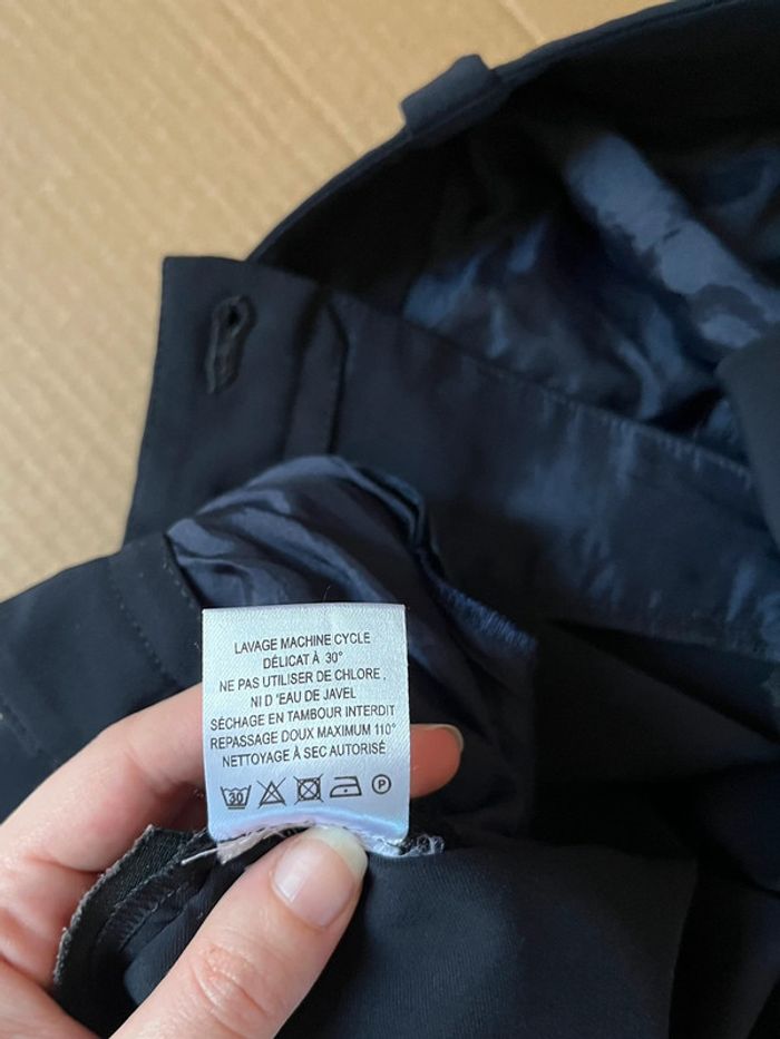 Pantalon tailleur droit bleu marine - photo numéro 10