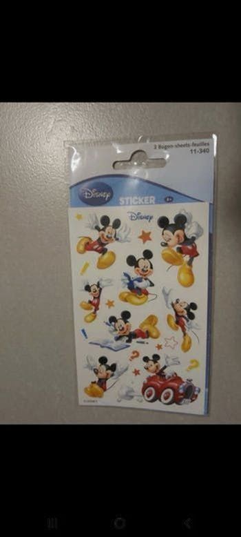 Pochette stickers Mickey
