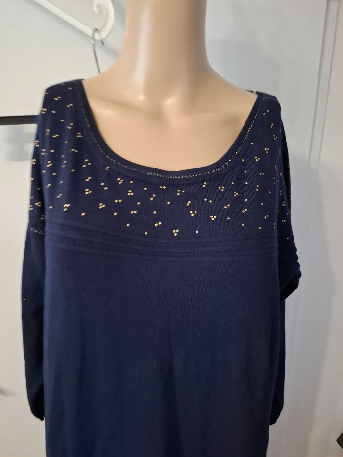 Robe pull Christine Laure taille 36/38 Étiquette taille 1 mesure dans l'annonce - photo numéro 4