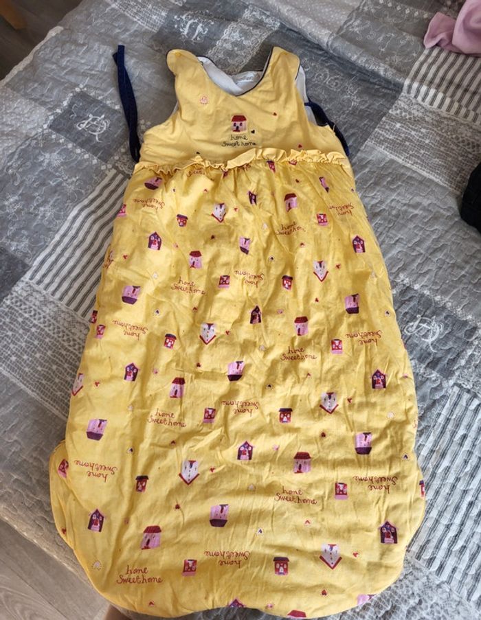 Gigoteuse jaune 6/24 mois