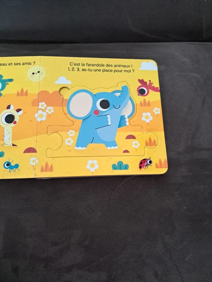 Livre puzzle animaux sauvages - photo numéro 3