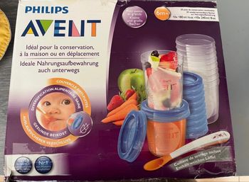 Pot conservation repas bébé 