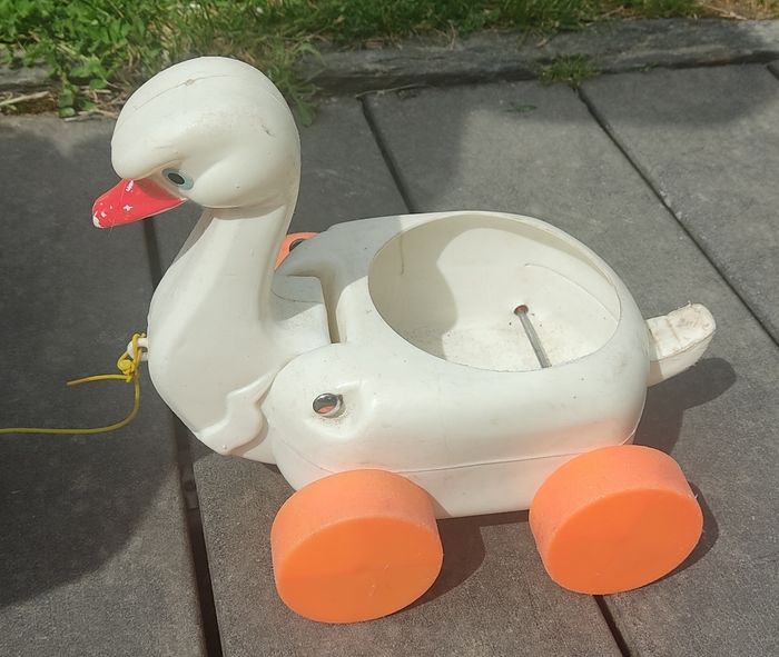 Canard vintage à tirer - photo numéro 2